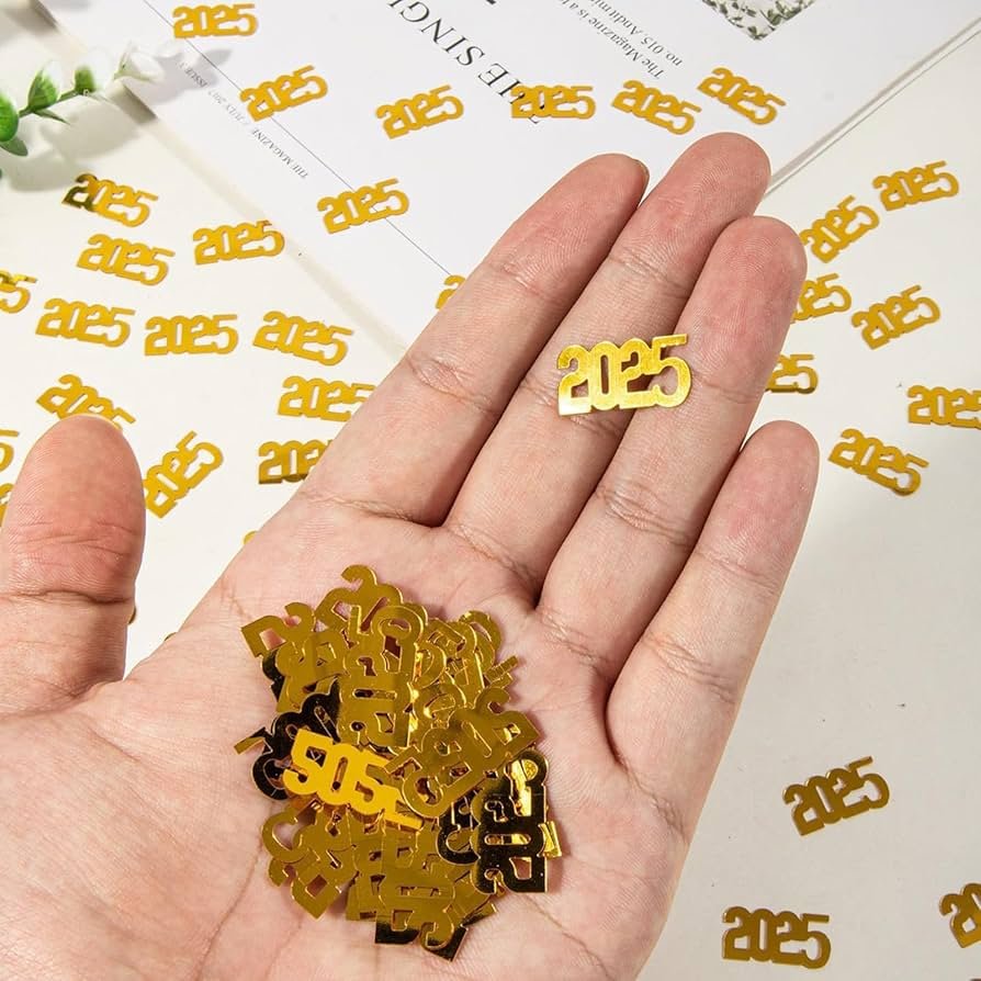 2025 confetti celebration